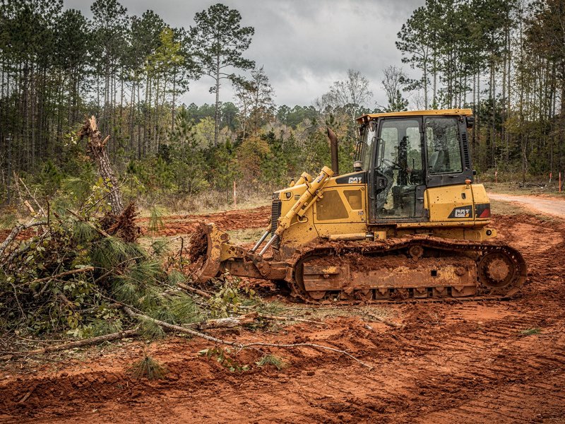 Full land and lot clearing for a build site in Charlotte, NC